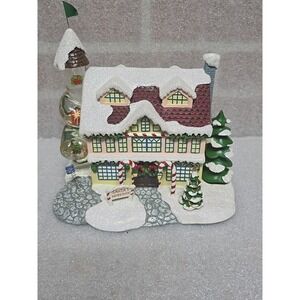 Hawthorne‎ Village Rudolp's Christmas Town Collection Santa's Toy Workshop House